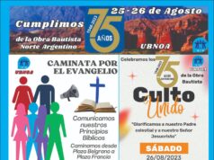 Celebramos nuestros 75 años llevando el mensaje de Dios a los salteños