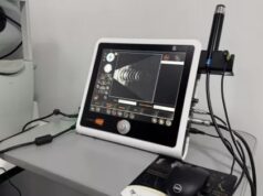 Ecógrafo ocular nuevo en el hospital Materno Infantil