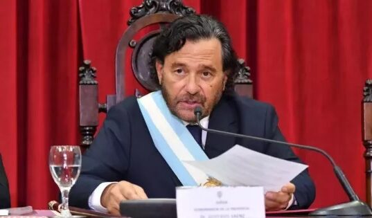 Apertura del 128° periodo de sesiones: Sáenz defendió un modelo de gestión con obra pública sostenida y equilibrio fiscal