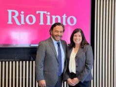En Nueva York, Sáenz anunció el inicio de las exportaciones de litio de Rio Tinto desde Salta con el proyecto Rincón