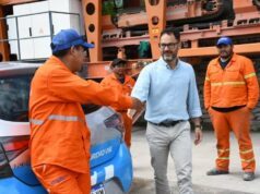 El Intendente entregó nuevos vehículos para fortalecer el parque automotor municipal