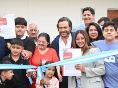 En Apolinario Saravia, el Gobernador encabezó la entrega de 40 viviendas reactivadas con fondos provinciales