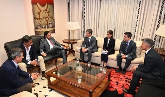 Sáenz se reunió con el presidente de POSCO Argentina y se consolida el avance de una inversión clave de litio en Salta