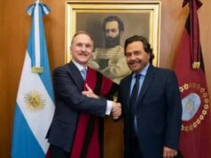 El gobernador Sáenz recibió al Embajador de Estados Unidos en su primera visita oficial al interior del país