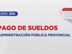 Cronograma de pagos de sueldos de abril para la administración pública provincial