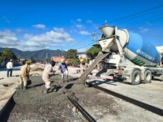 La Avda. Ángel Vargas lucirá una nueva calzada de hormigón
