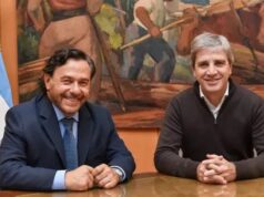 Sáenz planteó a Caputo la regularización de fondos para obras clave y garantías en el abastecimiento de gas