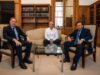 Sáenz se reunió con Santilli y “Lule” Menem para avanzar en una agenda de políticas de desarrollo federal