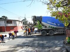 Mayor seguridad vial: se realiza la recuperación de calzada en Aniceto Latorre