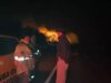 Intenso trabajo de los equipos de combate de incendios en Cafayate tras la reactivación de focos