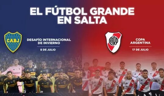 Vacaciones de invierno: Sáenz confirmó que Boca jugará el 8 de julio y River el 17 en el Martearena