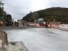 Comenzó el hormigonado en el acceso al cerro San Bernardo en el sentido centro – este