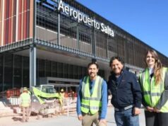 Sáenz: “La ampliación del aeropuerto de Salta es la obra aeroportuaria más importante del país después de Ezeiza y Aeroparque”