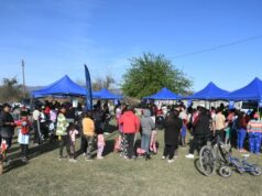 La propuesta solidaria de la Boutique Social llegó a Bº Ampliación Solis Pizarro