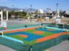 La plaza España ya empieza a lucir un entorno renovado
