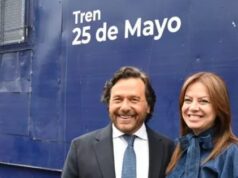 Sáenz y Pettovello pusieron en marcha el Tren 25 de Mayo en Salta: “Trabajamos juntos para acercar servicios a nuestra gente”