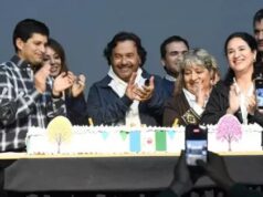 Sáenz acompañó al pueblo de Orán en los festejos por los 232 años de su fundación y fiestas patronales