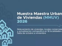 Se puso en marcha en Salta el operativo de la Muestra Maestra Urbana de Viviendas (MMUV) 2026