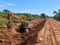 Río Pilcomayo: obras continuas para la protección de comunidades en el departamento Rivadavia