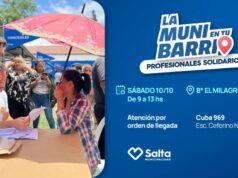 «La Muni en tu Barrio» acerca servicios, trámites y asesoramiento a vecinos de la zona Este